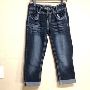 Rue 21 Dark Blue Ankle Jeans